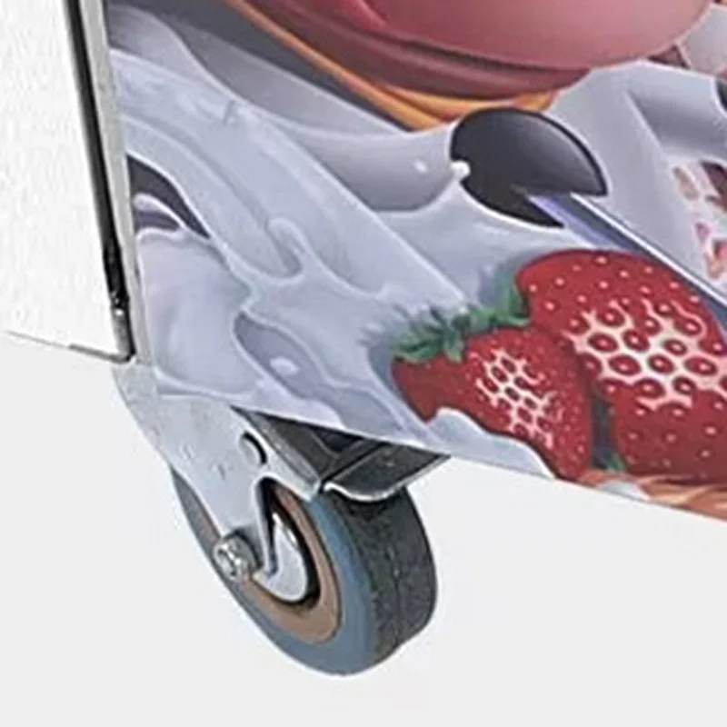 Ice Cream Maker Electric - Small Single-Disc Shaved Ice Machine, Round