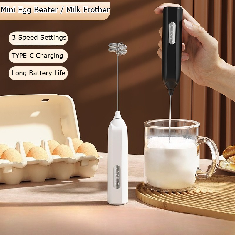 Kitchen Appliances Integrated - New Handheld Electric Milk Frother Automatic
