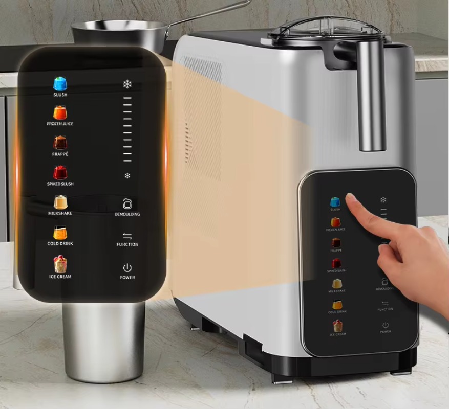Popular New Electric Fruit Mil - Ice Cream Maker Electric recension och pris