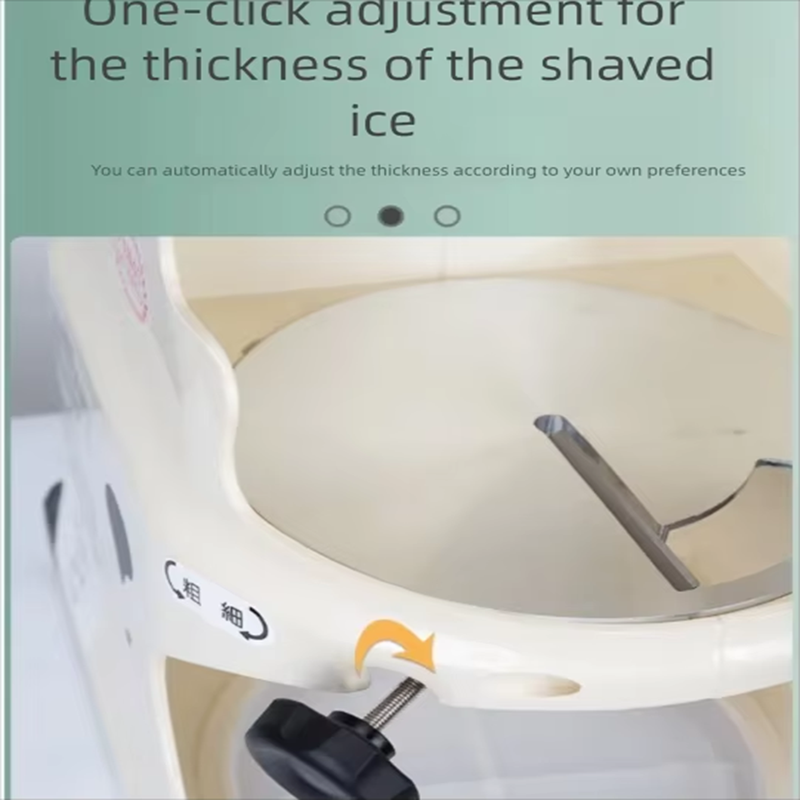 Tabletop Shaved Ice Cream Make - Ice Cream Maker Electric recension och pris