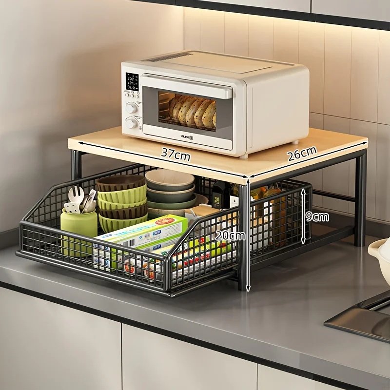 Modern Microwave Oven Rack, So - Kitchen Appliances Countertop recension och pris