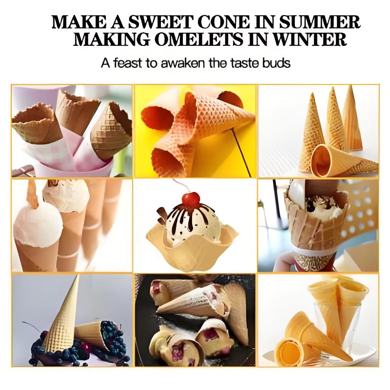 Wholesale Electric Crispy Cone - Ice Cream Maker Electric recension och pris