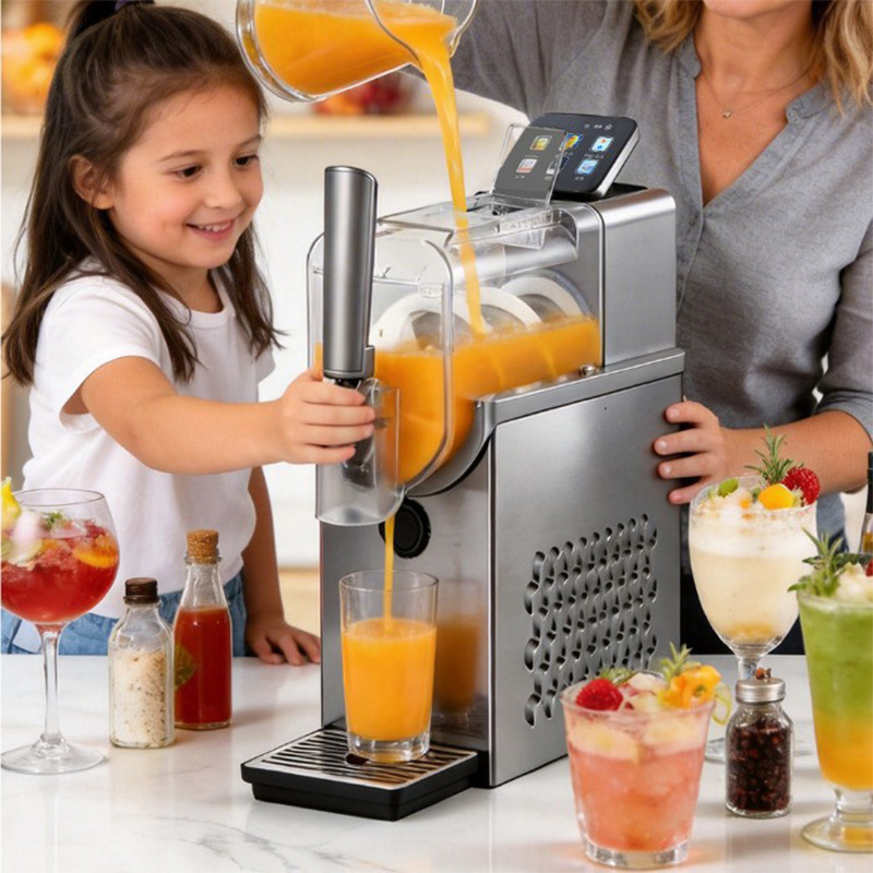2026 Mini Home Shaved Ice Make - Ice Cream Maker Electric recension och pris
