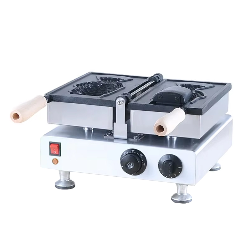 Commercial 1 Pcs Fish Taiyaki  - Ice Cream Maker Electric recension och pris