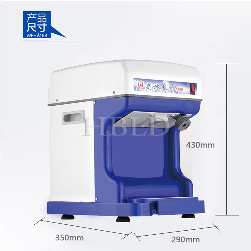 Semi-Automatic Shaved Ice Make - Ice Cream Maker Electric recension och pris