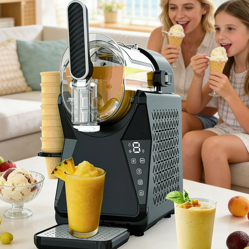 Commercial 1.3L Smoothie Maker - Ice Cream Maker Electric recension och pris