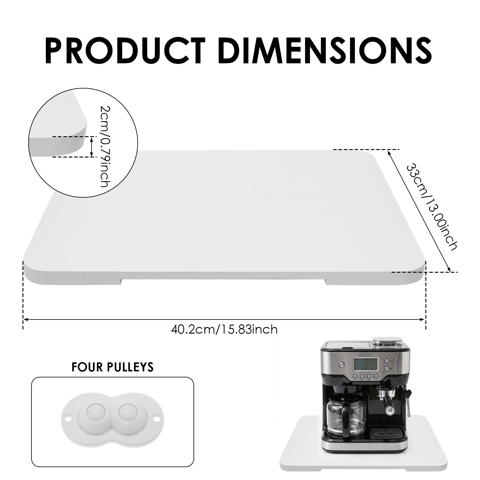 Kitchen Appliance Sliding Tray - Kitchen Appliances Countertop recension och pris